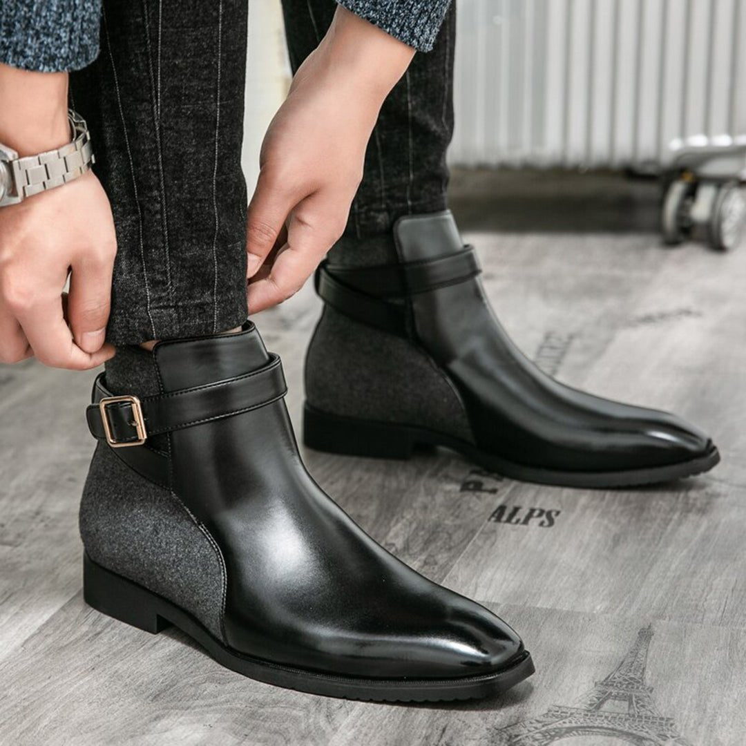 Ankle Boots Men Stylish Designed for Comfort Daily Versatility - Hudson Harper - Boots