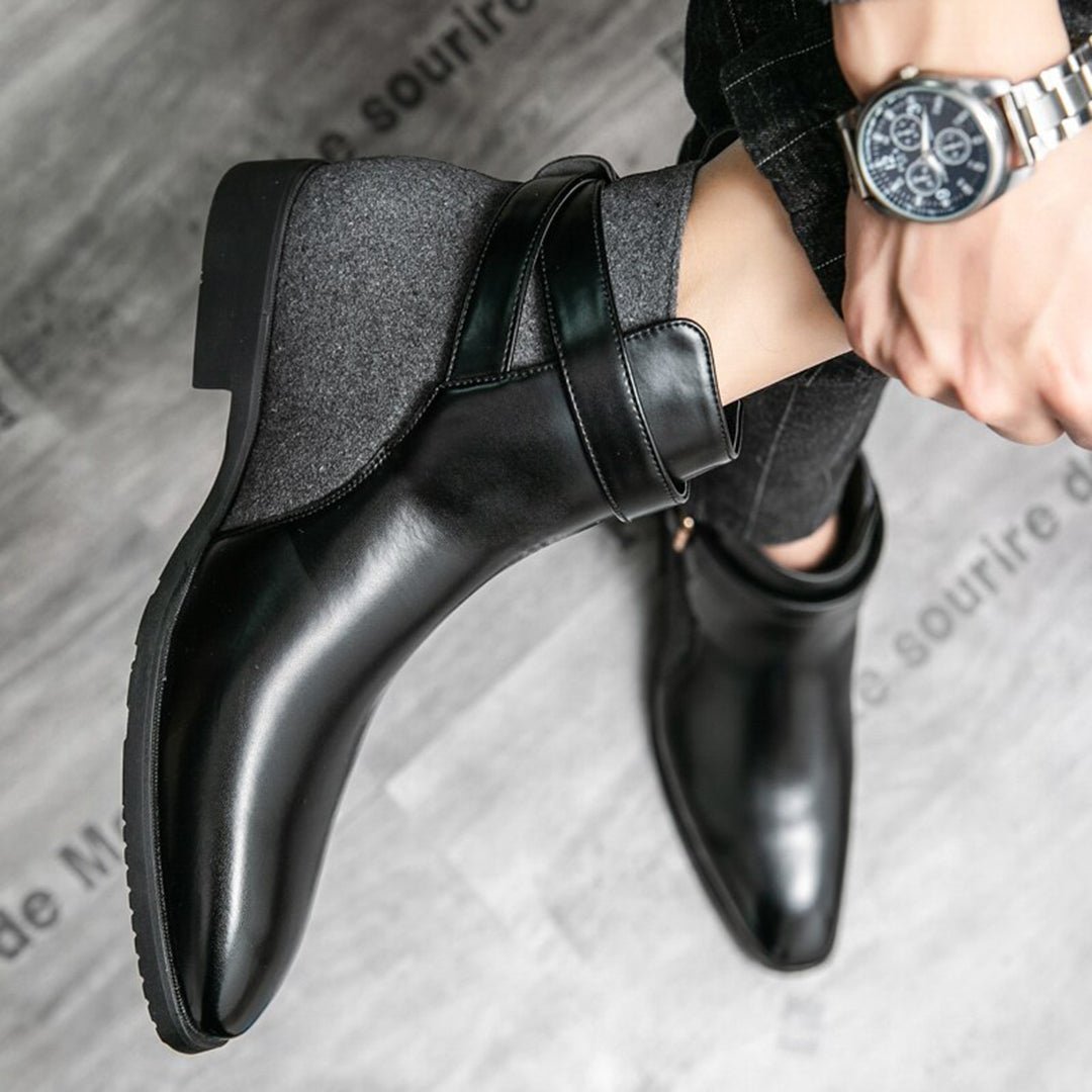 Ankle Boots Men Stylish Designed for Comfort Daily Versatility - Hudson Harper - Boots