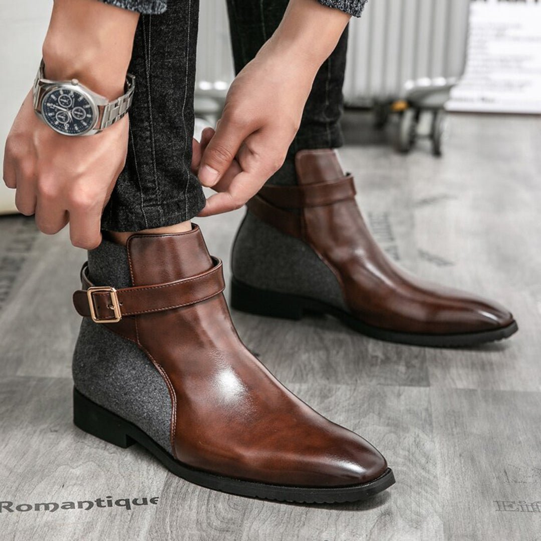 Ankle Boots Men Stylish Designed for Comfort Daily Versatility - Hudson Harper - Boots