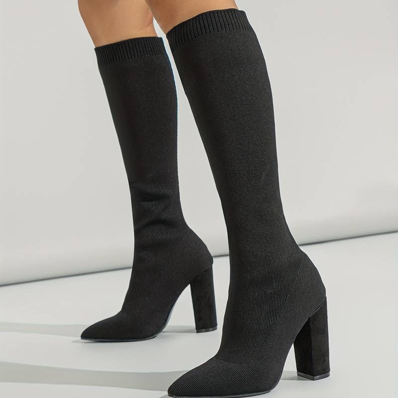Ankle Boots Women Ankle Length Block Heel Structured Upper Design - Hudson Harper - Women Boots