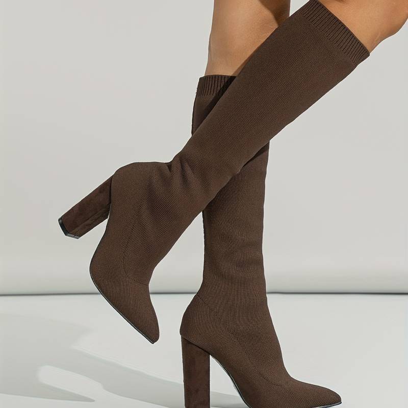 Ankle Boots Women Ankle Length Block Heel Structured Upper Design - Hudson Harper - Women Boots