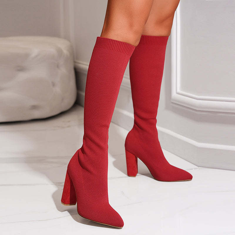 Ankle Boots Women Ankle Length Block Heel Structured Upper Design - Hudson Harper - Women Boots