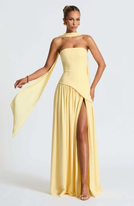 Ball Gown Women Elegant Flowing Maxi Fit Timeless Style - Hudson Harper - Dresses