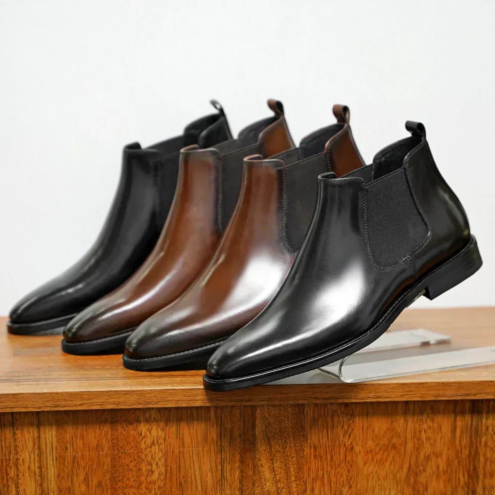 Chelsea Boots Men Black Timeless Staple for Everyday Style - Hudson Harper - Chelsea Boots