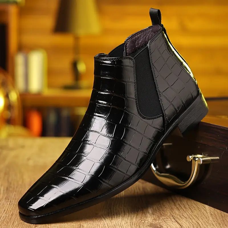Chelsea Boots Men Elegant Refined Everyday Modern Style - Hudson Harper - Men Shoes