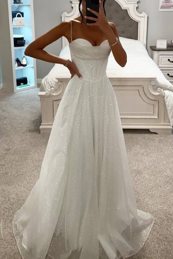 Evening Gown Women Elegant Glitter Maxi Fit Chic Look - Hudson Harper - Dresses