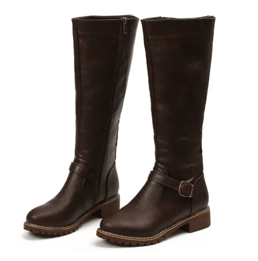 Knee - High Boots Women High Shaft Zipper Closure - Hudson Harper - Women Boots