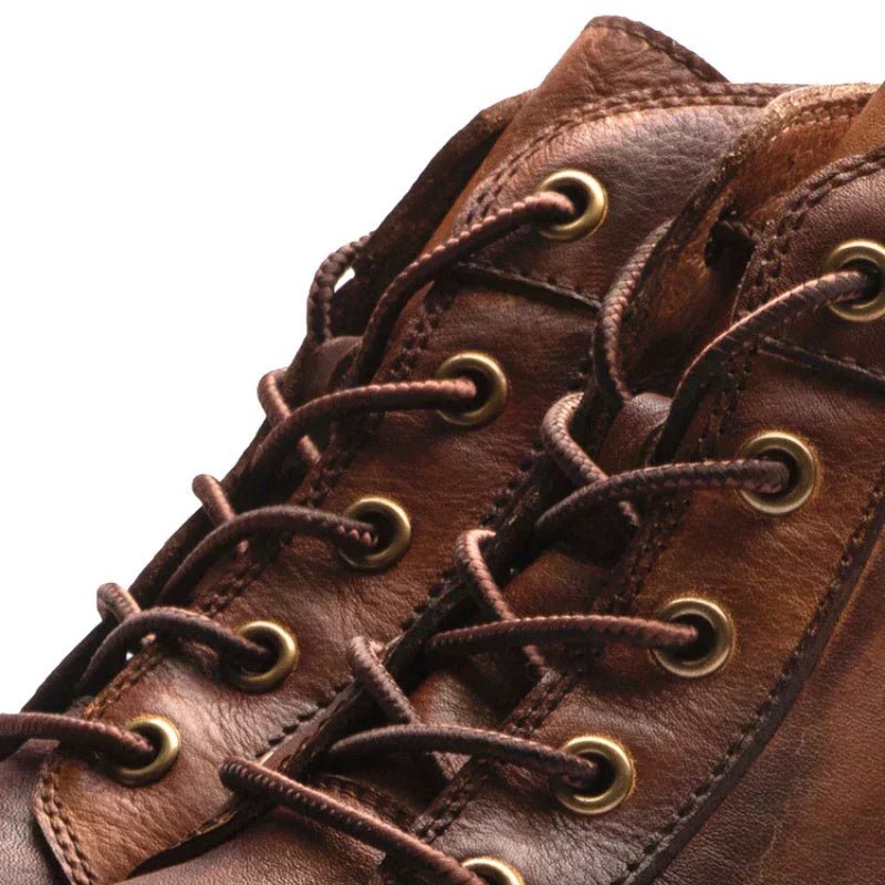 Leather Boots Men High - Top Rugged Stylish - Hudson Harper - High - Top Boots