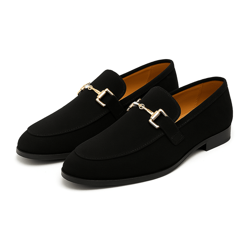 Loafers Men Suede Comfortable Classic Slip - On Shoes - Hudson Harper - Men's Shoes