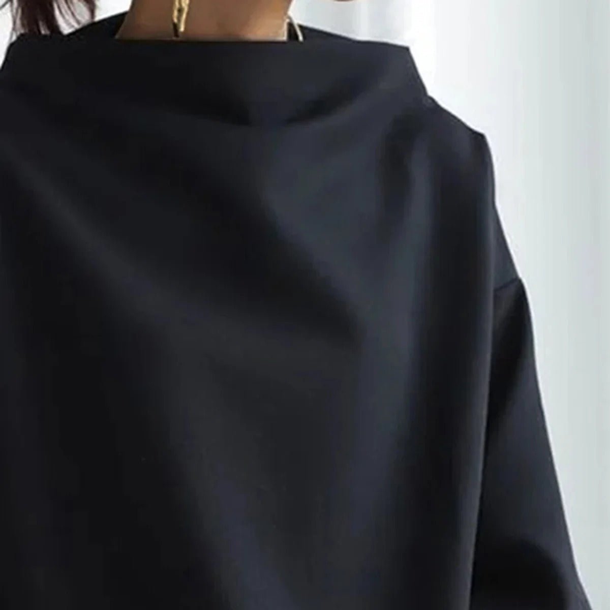 Long Sleeve Sweater Women Elegant Everyday Casual Look - Hudson Harper - Women Sweaters
