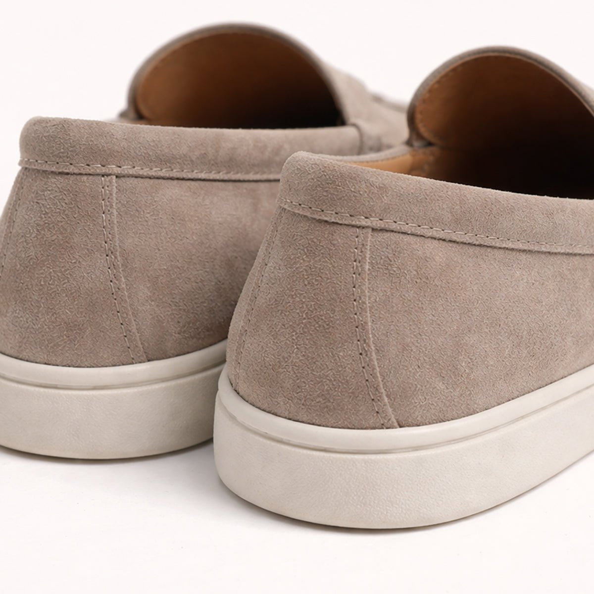 Men's Casual Slip - On Loafers — Rubber Sole Comfort - Hudson Harper - Men Shoes
