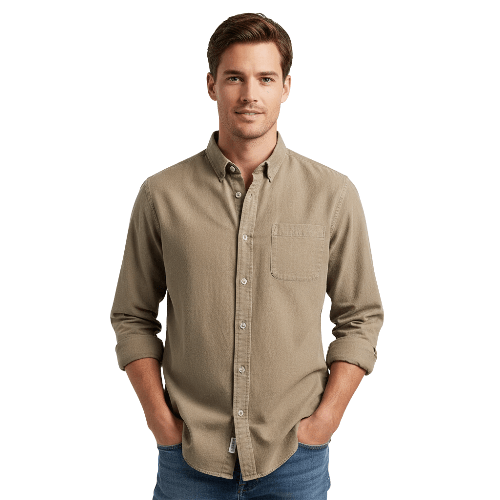 Men's Shirt — Straight Fit Standard Length Classic Cut - Hudson Harper - Men Shirt