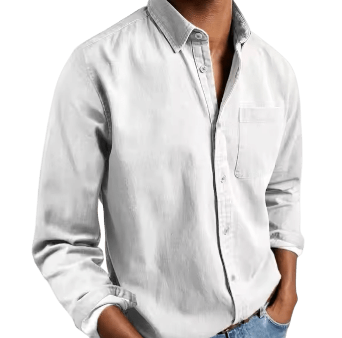 Men's Shirt — Straight Fit Standard Length Classic Cut - Hudson Harper - Men Shirt