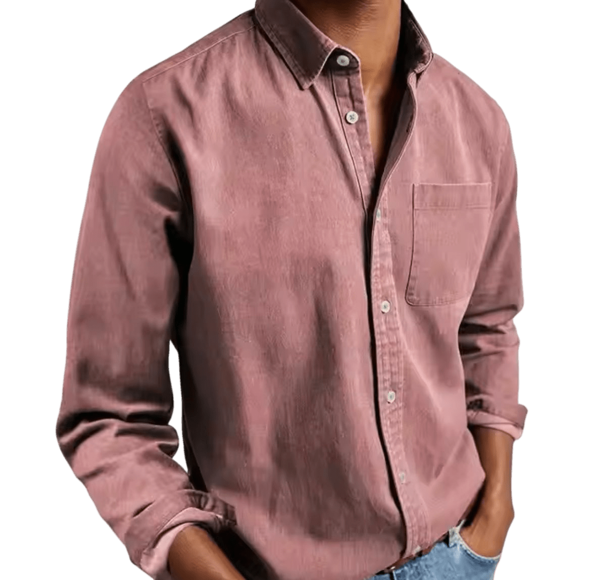Men's Shirt — Straight Fit Standard Length Classic Cut - Hudson Harper - Men Shirt