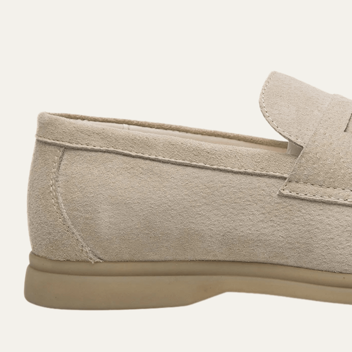 Men's Slip - On Loafers — Low Sole & Stitched Detail - Hudson Harper - Men Shoes