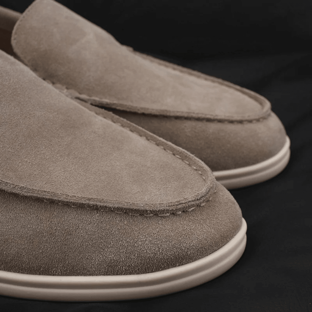 Men's Slip - On Loafers — Round Toe & Soft Sole - Hudson Harper - Men Shoes