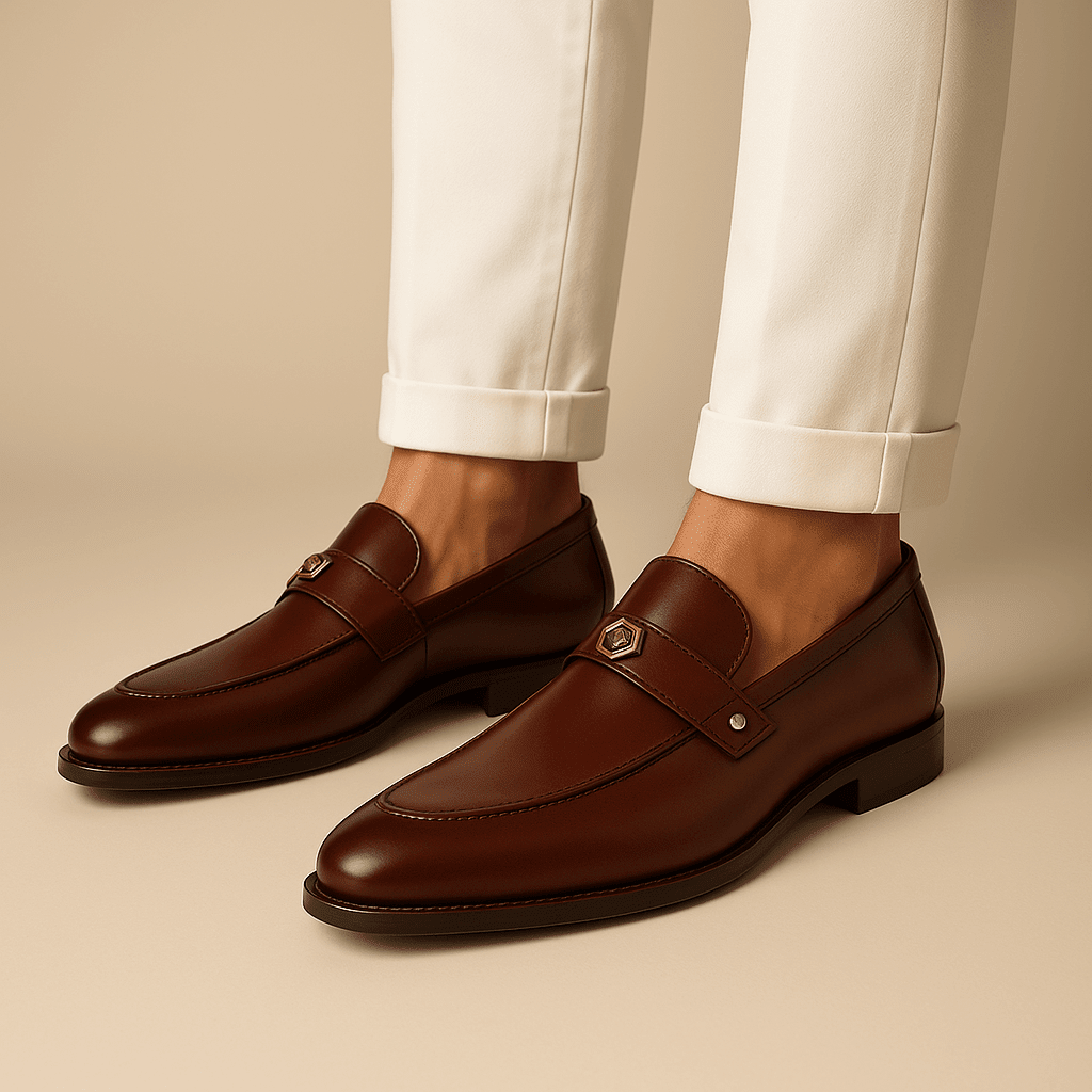 Penny Loafers Men Classic Timeless Formal Everyday Footwear - Hudson Harper - Loafers