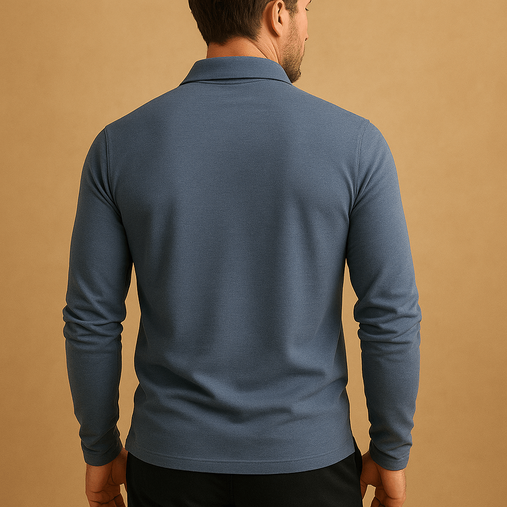 Polo Shirt Men Classic Fit Timeless Comfort Daily Wear - Hudson Harper - Men Shirt