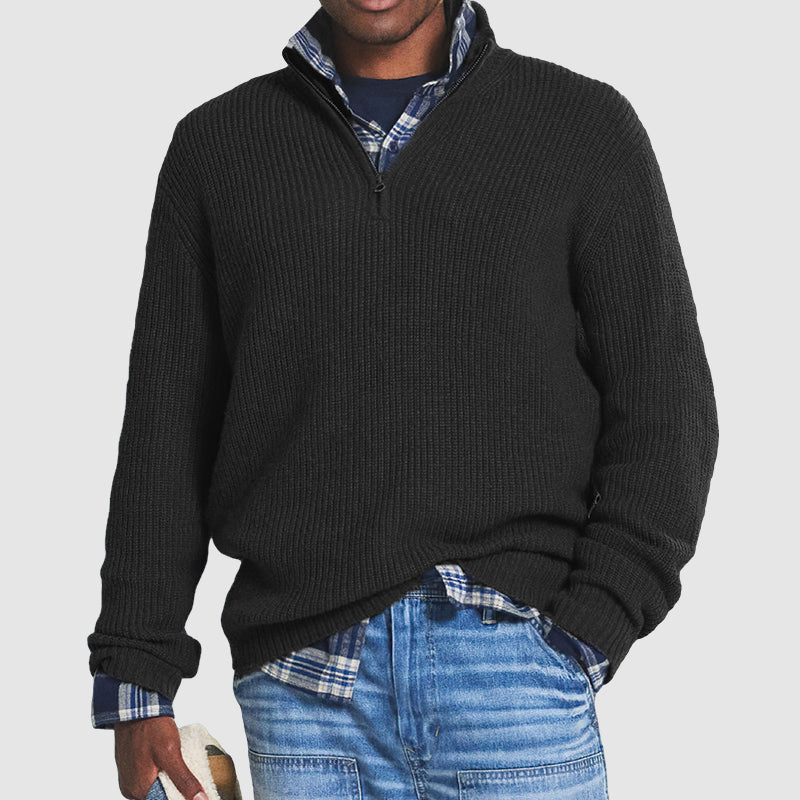 Sweater Men Warm Long Sleeve Comfortable Pullover