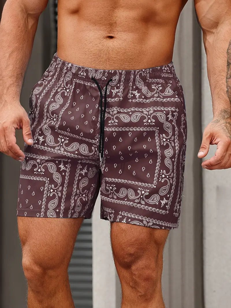 Swim Shorts Men Relaxed Fit Quick Dry Summer Wear - Hudson Harper - Men Swimwear