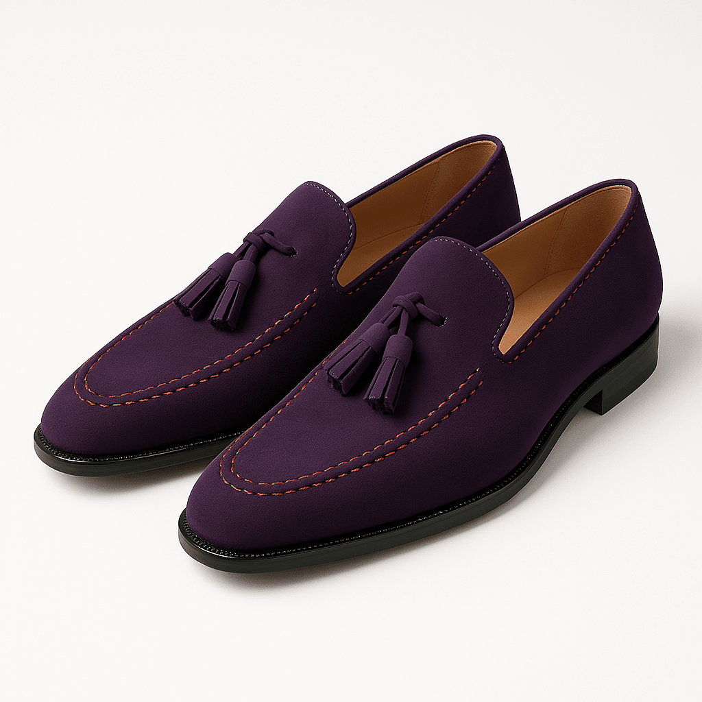 Tassel Loafers Men Leather Classic Style Everyday Comfort - Hudson Harper - Loafers