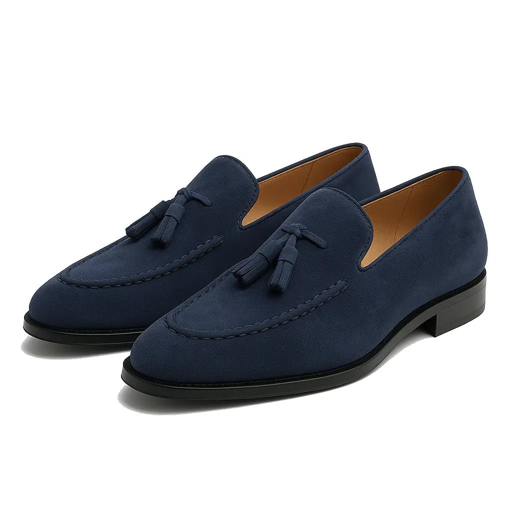 Tassel Loafers Men Leather Classic Style Everyday Comfort - Hudson Harper - Loafers