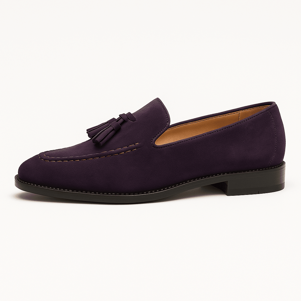 Tassel Loafers Men Leather Classic Style Everyday Comfort - Hudson Harper - Loafers