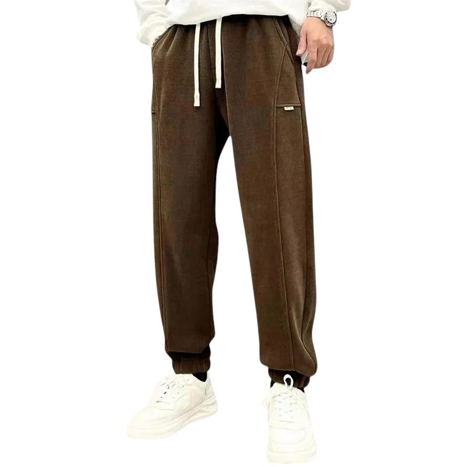 Trousers Men Corduroy Casual Relaxed Fit Outdoor Comfort - Hudson Harper - Pants