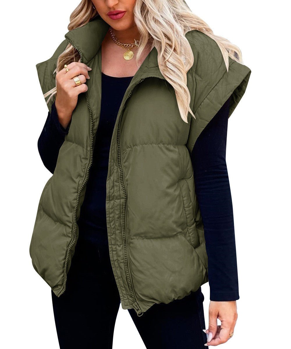 Vest Women Stylish Casual Sleeveless Top for Everyday Fashion - Hudson Harper - Women Vest
