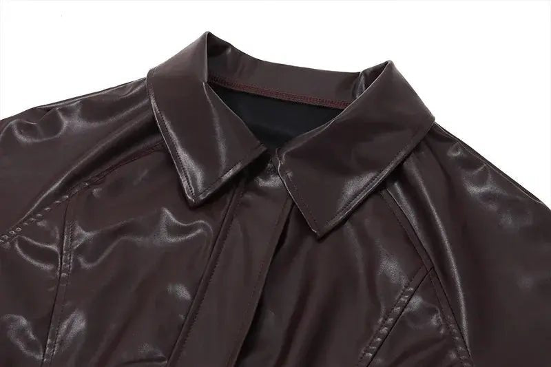 Women's Jacket — Oversized Fit Zipper Closure Casual Style - Hudson Harper - Women Jacket