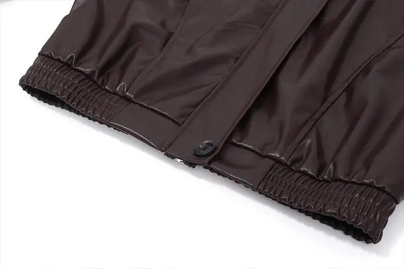 Women's Jacket — Oversized Fit Zipper Closure Casual Style - Hudson Harper - Women Jacket