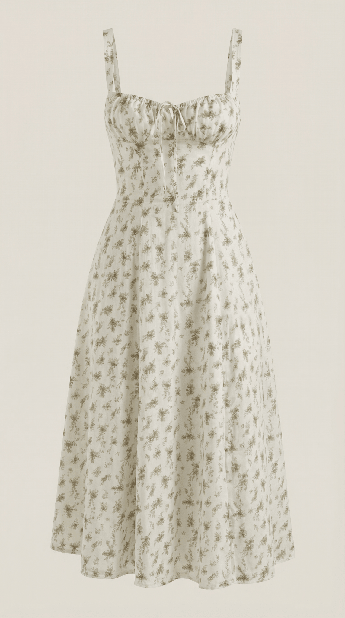 Women's Midi Dress - Sweetheart Neckline Lace - Up Structured Fit - Hudson Harper - Women Midi Dress
