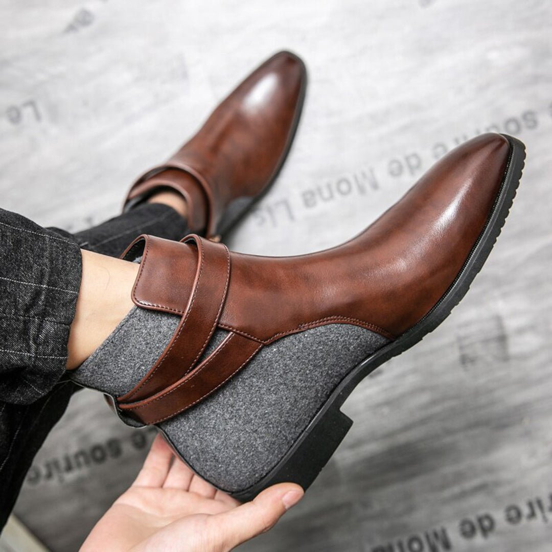 Ankle Boots Men Stylish Designed for Comfort Daily Versatility - Hudson Harper - Boots