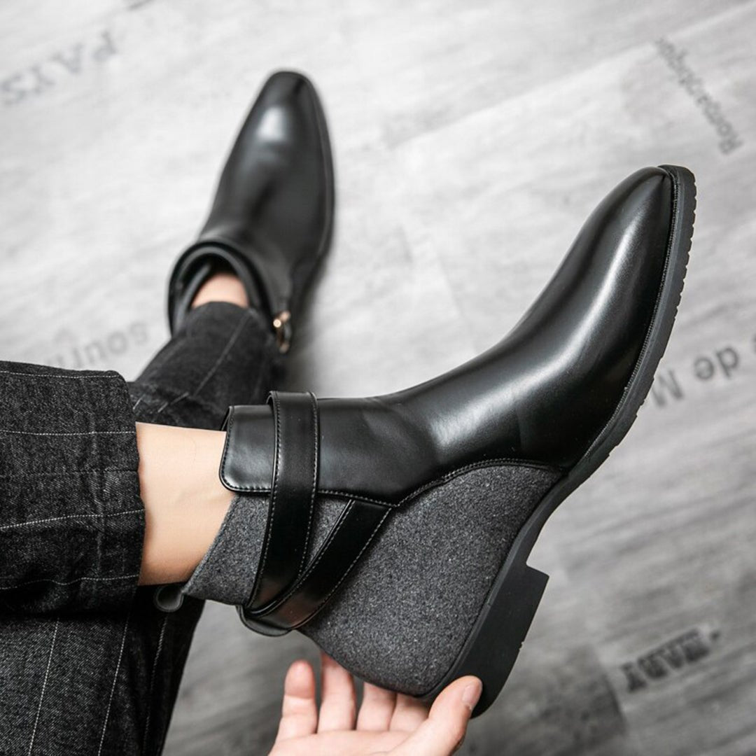 Ankle Boots Men Stylish Designed for Comfort Daily Versatility - Hudson Harper - Boots