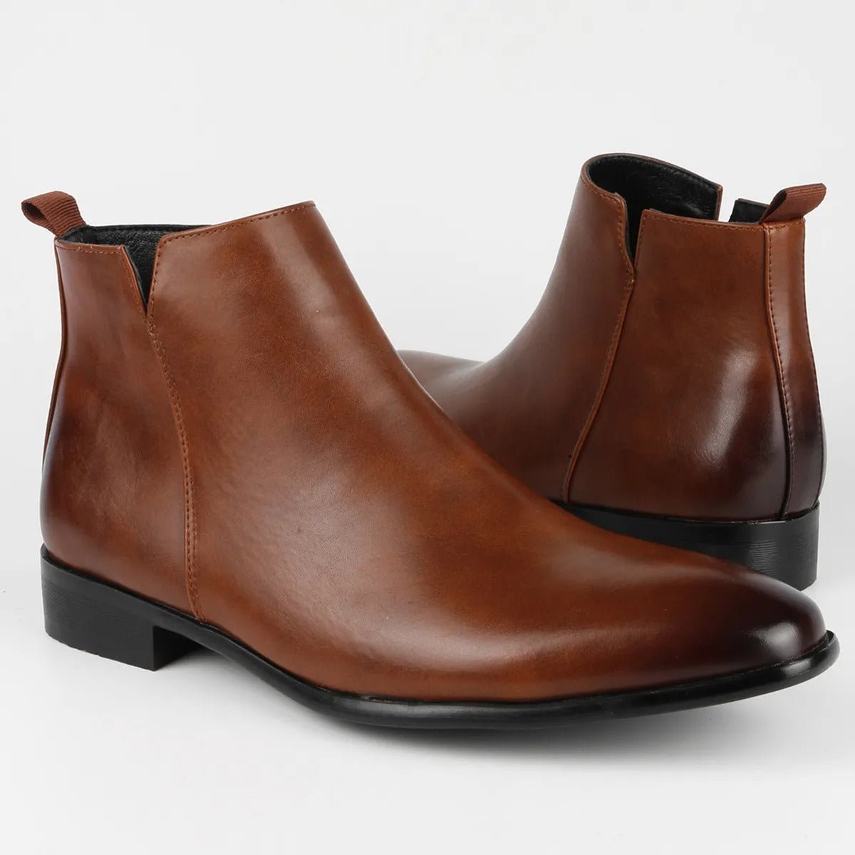 Ankle Boots Men Vintage Leather Classic Appeal - Hudson Harper - Boots