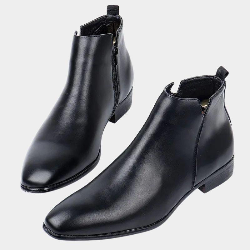 Ankle Boots Men Vintage Leather Classic Appeal - Hudson Harper - Boots