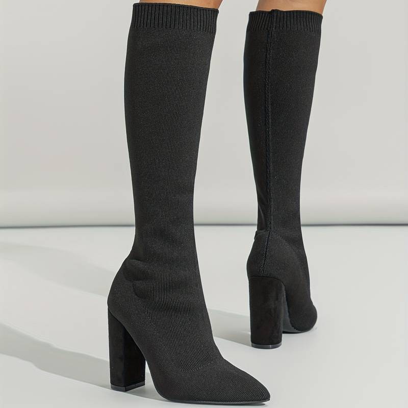 Ankle Boots Women Ankle Length Block Heel Structured Upper Design - Hudson Harper - Women Boots