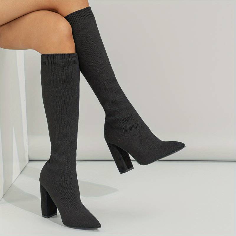 Ankle Boots Women Ankle Length Block Heel Structured Upper Design - Hudson Harper - Women Boots