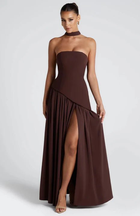 Ball Gown Women Elegant Flowing Maxi Fit Timeless Style - Hudson Harper - Dresses