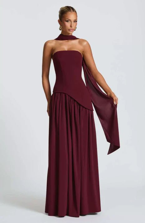 Ball Gown Women Elegant Flowing Maxi Fit Timeless Style - Hudson Harper - Dresses