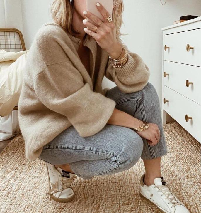 Cardigan Women Warm Elegant Long Sleeve All - Round Sweater - Hudson Harper - Women Cardigans