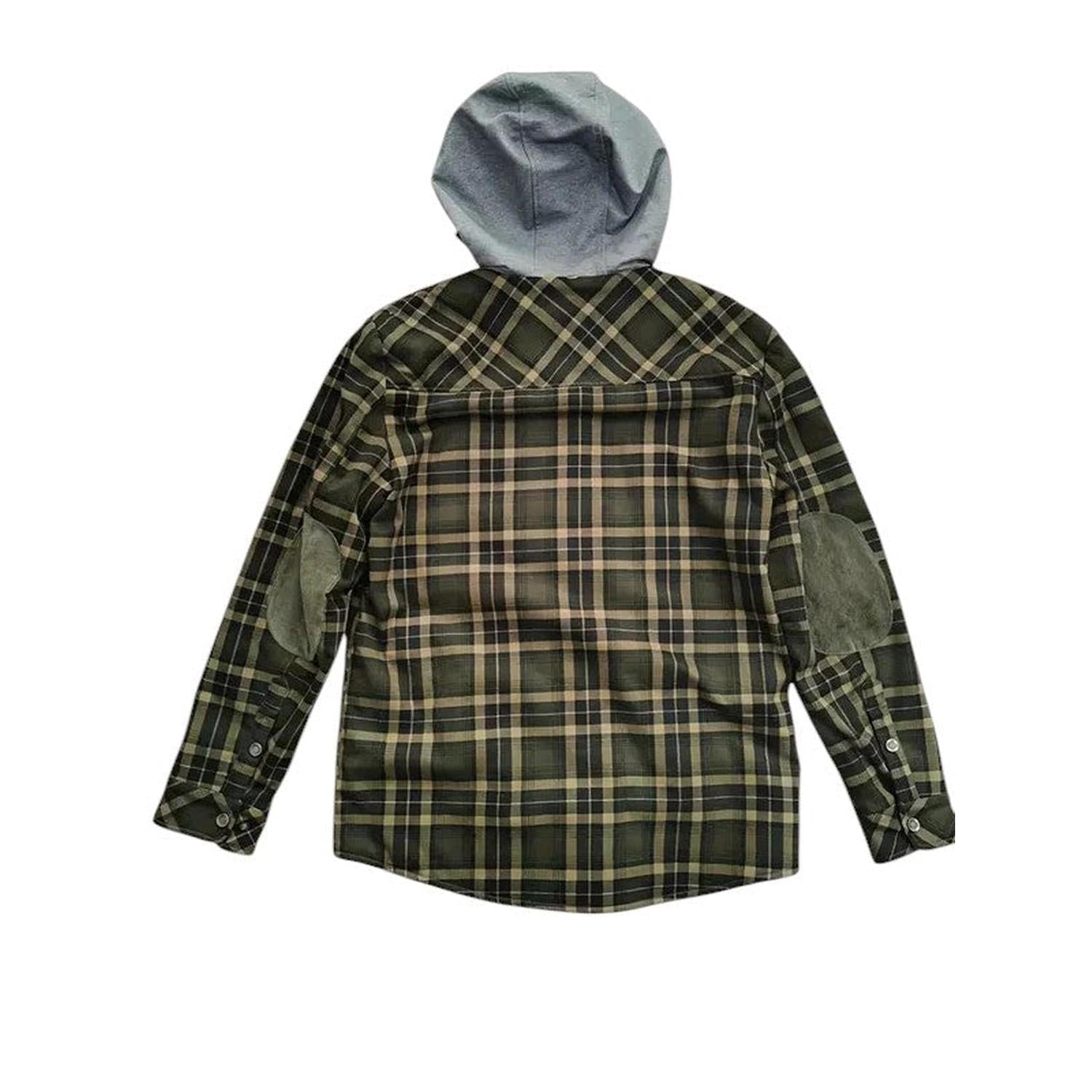 Checked Jacket Men Hooded - Hudson Harper - Hoodies