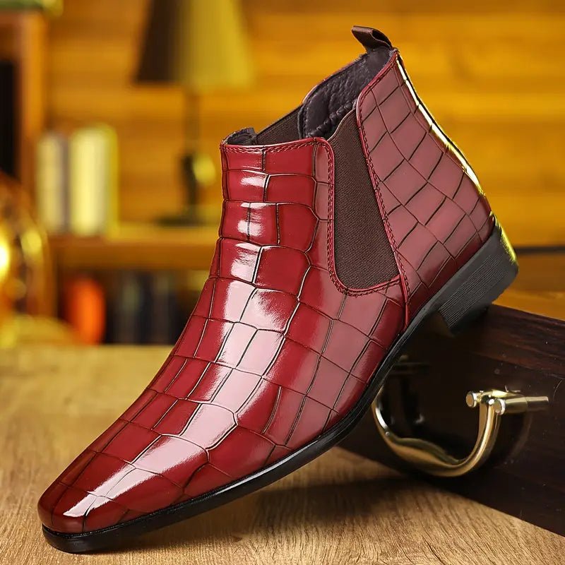 Chelsea Boots Men Elegant Refined Everyday Modern Style - Hudson Harper - Men Shoes