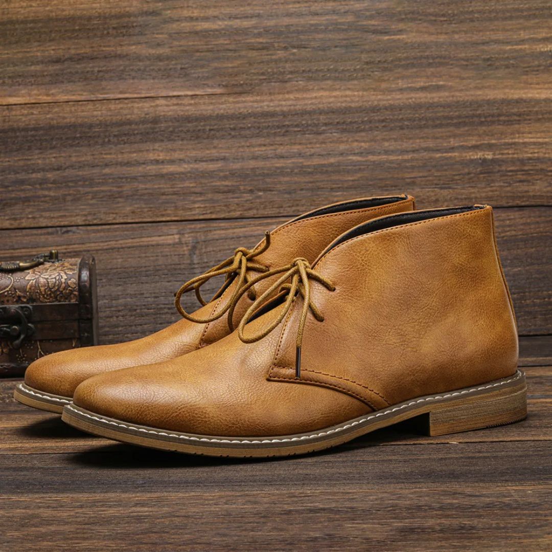 Chukka Boots Men Classic Timeless Everyday Smart Casual Style - Hudson Harper - Chukka Boots