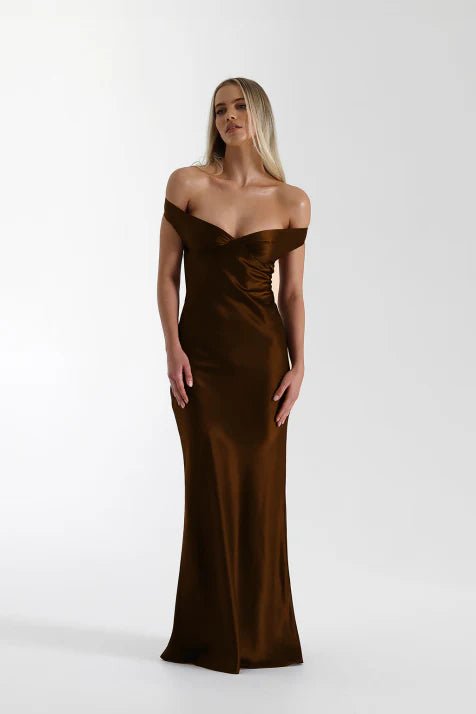 Evening Dress Women Elegant Maxi Fit Formal Look - Hudson Harper - Dresses