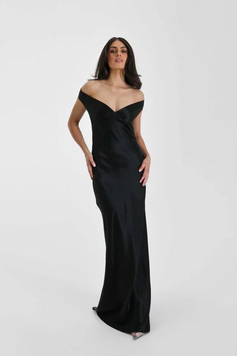 Evening Dress Women Elegant Maxi Fit Formal Look - Hudson Harper - Dresses