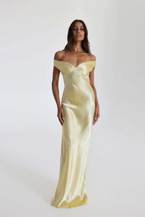 Evening Dress Women Elegant Maxi Fit Formal Look - Hudson Harper - Dresses