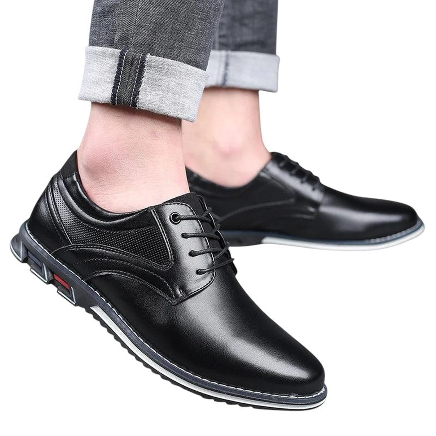Formal Shoes Men Arch Support Classic Fit - Hudson Harper - Formal Shoes