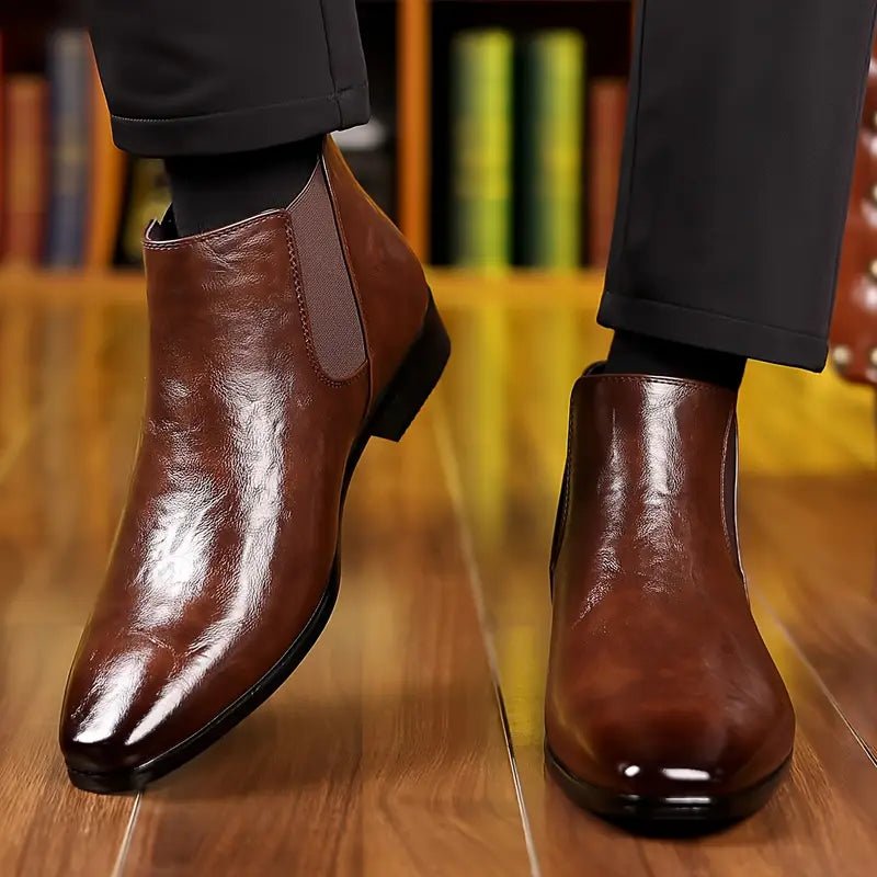 Formal Shoes Men Classic Modern Comfort with Timeless Appeal - Hudson Harper - Men Shoes