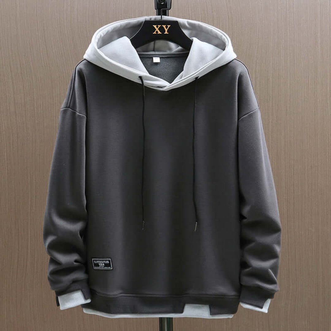 Hoodie Men Warm Long Sleeve Winter Casual Sweatshirt - Hudson Harper - Men Hoodie